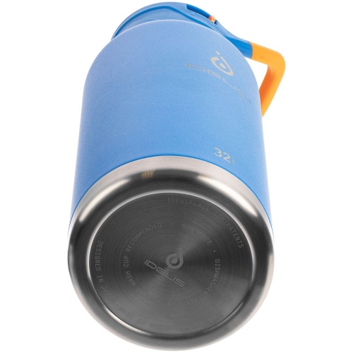 Термобутылка Fujisan XL, синяя фото 4