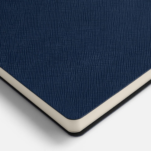 Ежедневник Lungo, недатированный, темно-синий фото 3 Ежедневник Lungo, недатированный, темно-синий фото 3