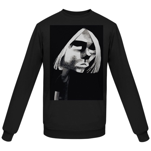 Свитшот «Меламед. Kurt Cobain», черный фото 3