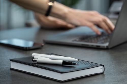 Роллер Scribo со стилусом, матовый белый фото 4