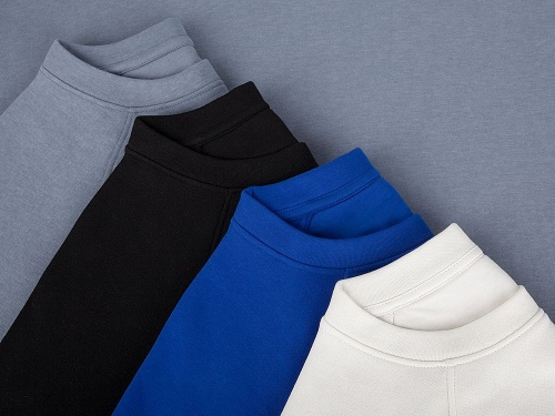 Свитшот унисекс S1, синий фото 4