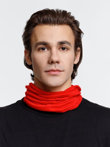 Многофункциональная бандана Dekko, красная фото 4 Многофункциональная бандана Dekko, красная фото 4