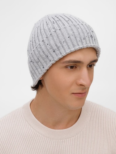 Шапка Spotti, светло-серая фото 6 Шапка Spotti, светло-серая фото 6