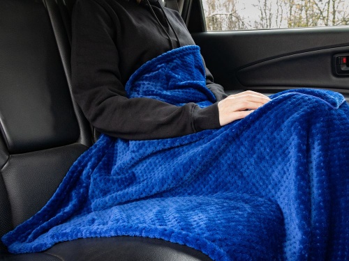 Плед-подушка Dreamscape, синий фото 4