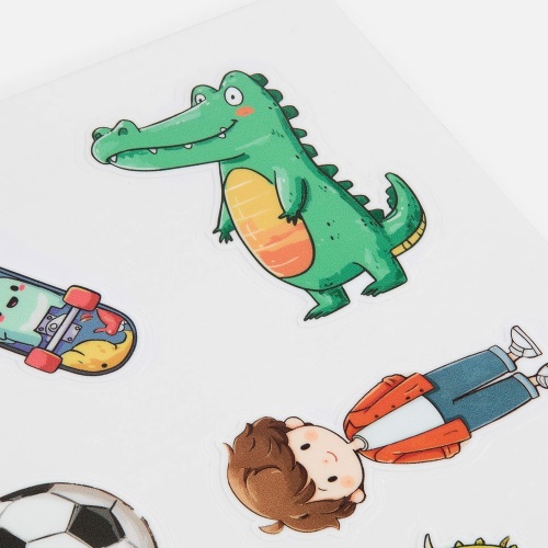 Стикерпак UV-DTF Thematic, для мальчиков фото 2