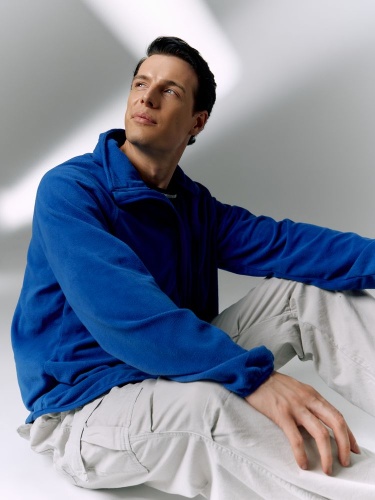 Куртка флисовая унисекс Fliska, ярко-синяя фото 5 Куртка флисовая унисекс Fliska, ярко-синяя фото 5