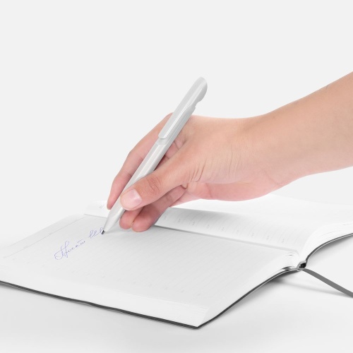 Ручка шариковая Evoxx Recycled, белая фото 3 Ручка шариковая Evoxx Recycled, белая фото 3