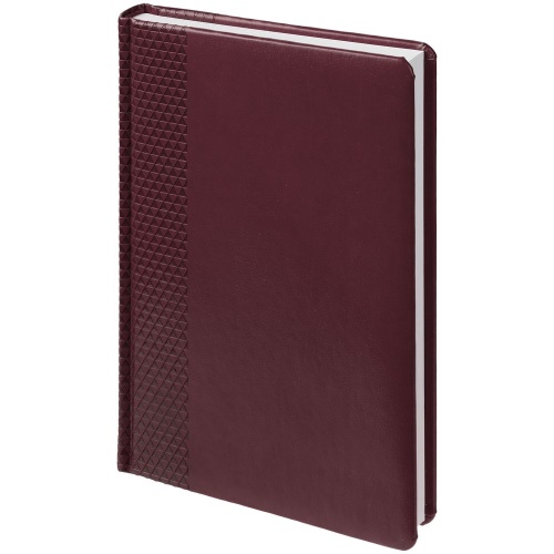 Ежедневник Prizma, недатированный, бордовый фото 2 Ежедневник Prizma, недатированный, бордовый фото 2