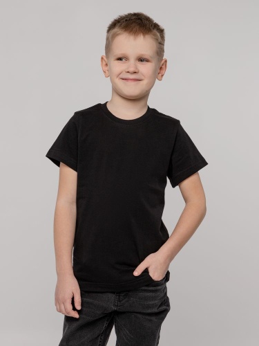 Футболка детская T-Bolka Kids, черная фото 6