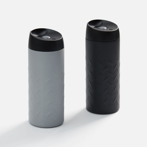 Термостакан Hard Work, черный фото 3