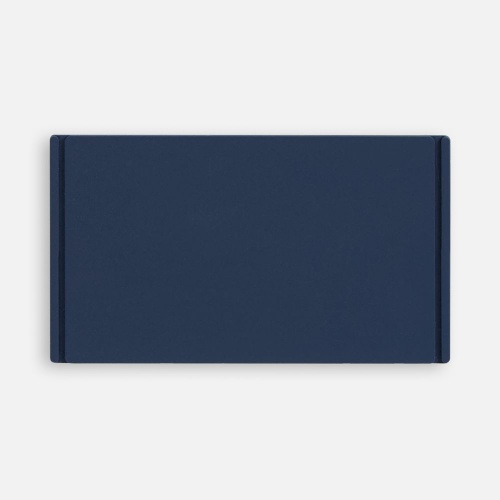 Лейбл из ПВХ Dzeta, M, темно-синий