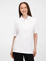Рубашка поло унисекс Upswing, белая