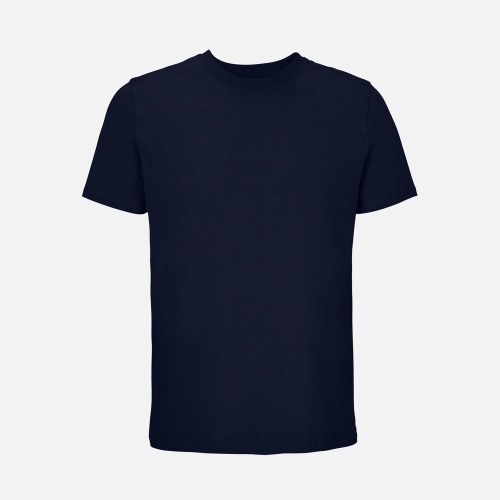 Футболка унисекс Lyam, темно-синяя фото 2 Футболка унисекс Lyam, темно-синяя фото 2