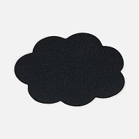 Наклейка тканевая Lunga Calum, L, черная