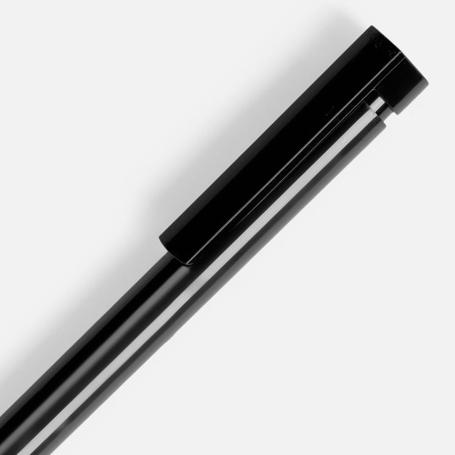Ручка шариковая Liberty Polished, черная фото 5