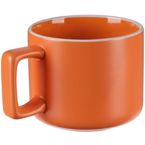 Чашка Fusion, ver.2, оранжевая фото 2 Чашка Fusion, ver.2, оранжевая фото 2