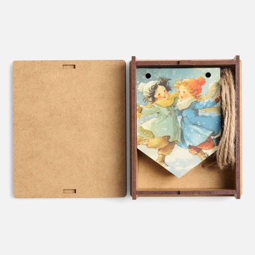 Деревянные флажки «Праздничные мотивы» фото 5