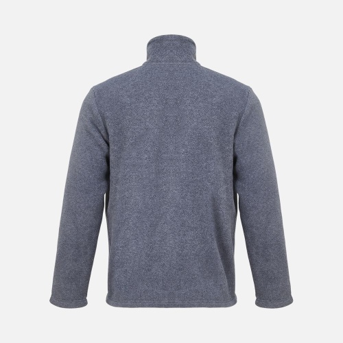 Куртка флисовая унисекс Nitro, серый меланж фото 3 Куртка флисовая унисекс Nitro, серый меланж фото 3