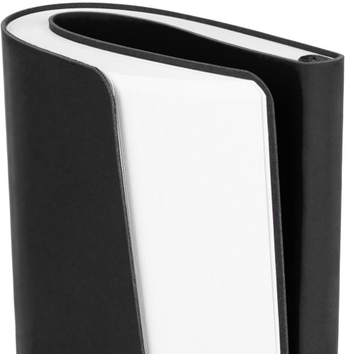 Блокнот Charm, черный фото 5