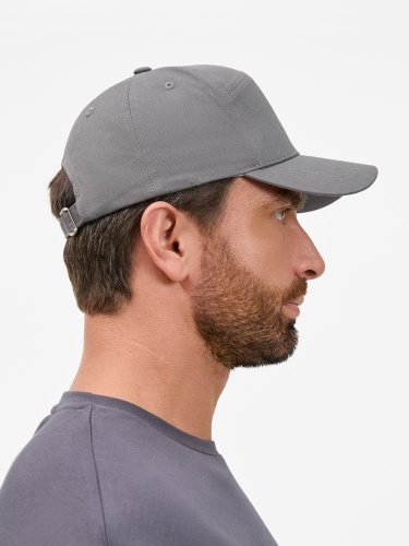 Бейсболка Settaro, серая фото 8