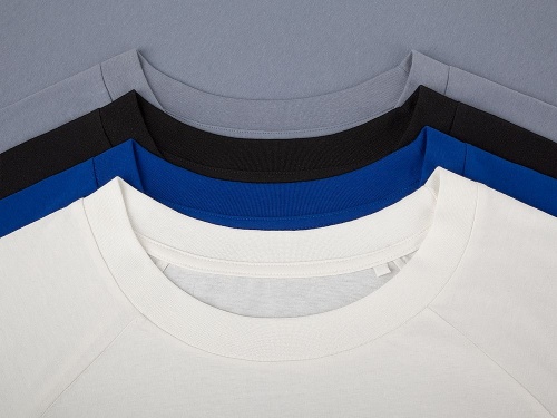 Футболка унисекс оверсайз T2, синяя фото 3