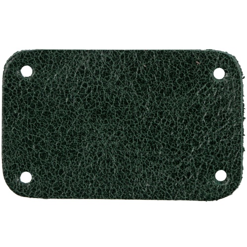 Лейбл кожаный Beta, S, зеленый Лейбл кожаный Beta, S, зеленый