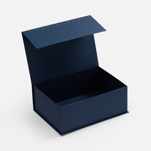 Коробка Snowlace, синяя фото 2