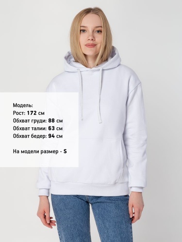 Худи Kirenga Heavy 2.0, белое фото 3