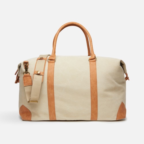 Дорожная сумка Bosler, бежевая фото 2 Дорожная сумка Bosler, бежевая фото 2