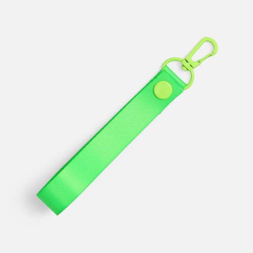 Застежка-карабин Snap Hook, M, желтый неон фото 7