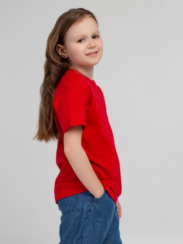 Футболка детская Regent Kids 150, красная фото 4