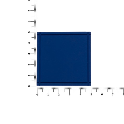 Лейбл из ПВХ Dzeta, L, синий фото 2 Лейбл из ПВХ Dzeta, L, синий фото 2