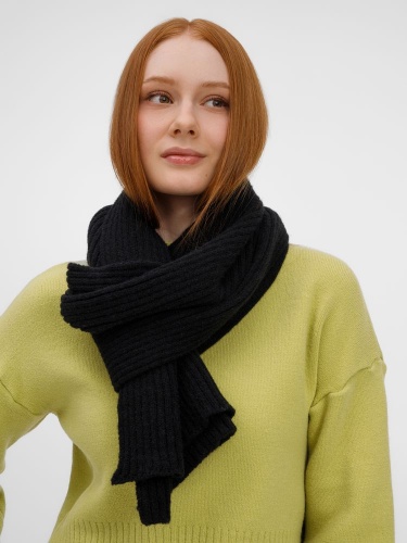 Шарф Laconi, черный фото 6 Шарф Laconi, черный фото 6