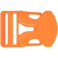 Застежка-пряжка односторонняя Triden, оранжевый неон