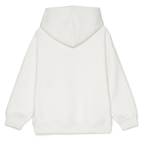 Худи детское оверсайз Junipero, молочное (белое) фото 2 Худи детское оверсайз Junipero, молочное (белое) фото 2