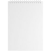 Блокнот Issa в клетку, белый