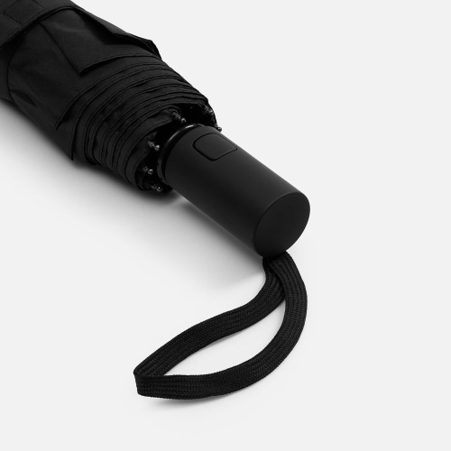 Зонт складной Cloudex, черный фото 3 Зонт складной Cloudex, черный фото 3