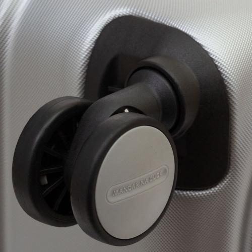 Чемодан Logoduck M, серебристый фото 4 Чемодан Logoduck M, серебристый фото 4