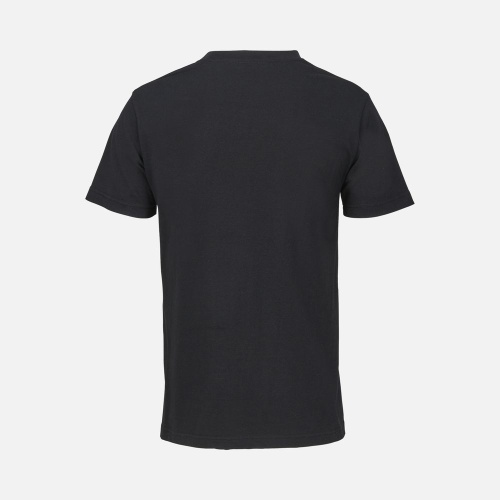 Футболка унисекс Cliff, черная фото 2