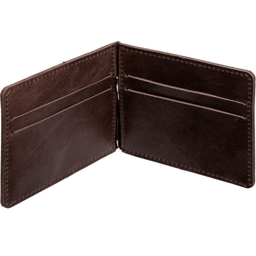 Зажим для купюр Apache, темно-коричневый фото 6 Зажим для купюр Apache, темно-коричневый фото 6