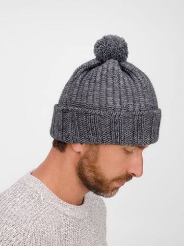 Шапка Frissonelle, серый меланж фото 4 Шапка Frissonelle, серый меланж фото 4