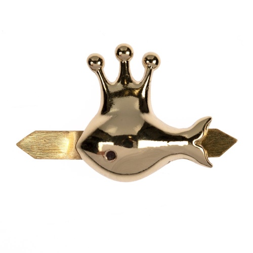 Шильдик «Золотая рыбка», золотистый фото 2