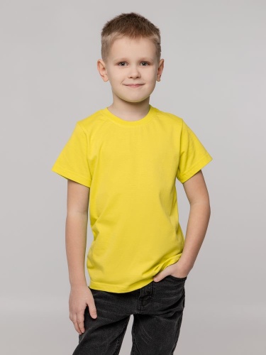 Футболка детская T-Bolka Kids, желтая фото 6
