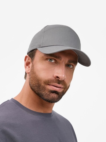 Бейсболка Settaro, серая фото 6