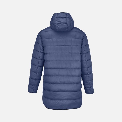 Куртка-парка унисекс Reverse, темно-синяя фото 4