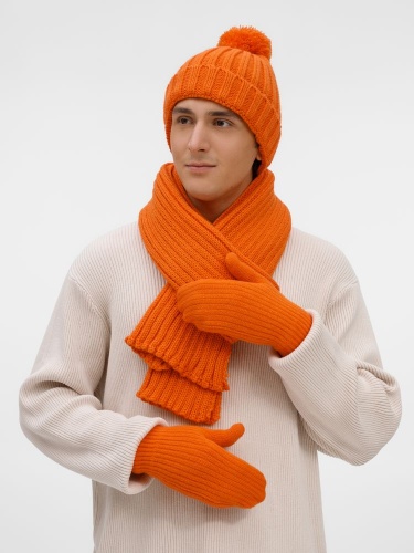 Шапка HappyGo, оранжевая фото 5 Шапка HappyGo, оранжевая фото 5
