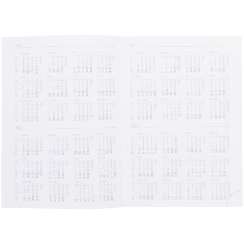 Ежедневник Vivian, недатированный, красный фото 3 Ежедневник Vivian, недатированный, красный фото 3