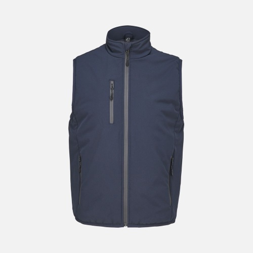 Жилет софтшелл унисекс Falcon BW, синий