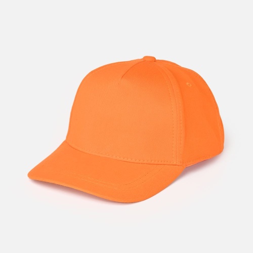 Бейсболка Basic, оранжевая фото 2