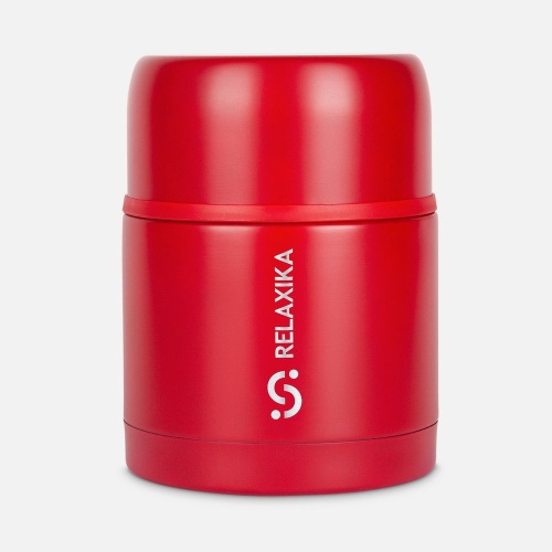 Термос для еды Relaxika 500, красный Термос для еды Relaxika 500, красный